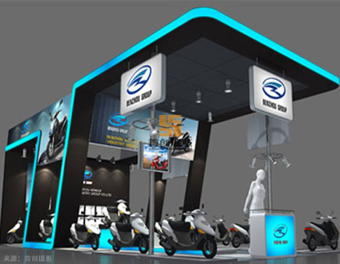 本州車業(yè) 廣州展會展位設(shè)計
