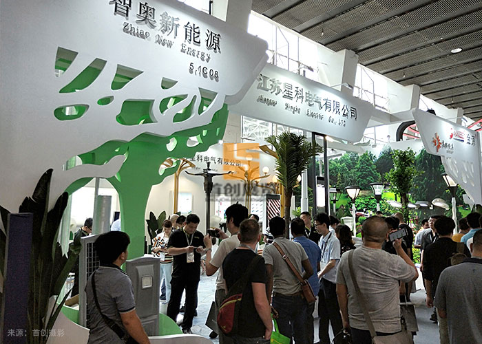 星科電氣 廣州照明展設計案例(圖1)